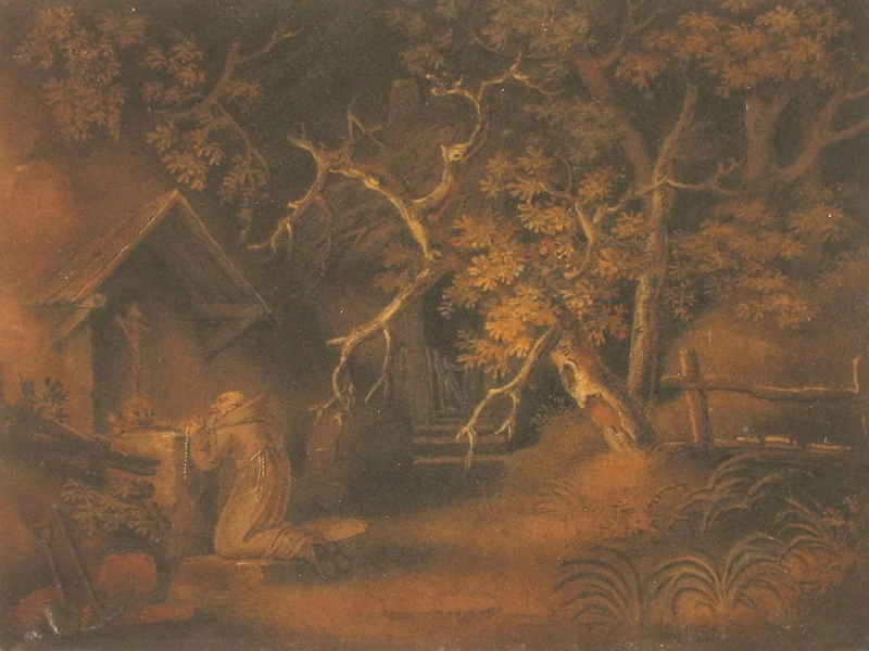 1762-Benjamin Zobel - L'eremita